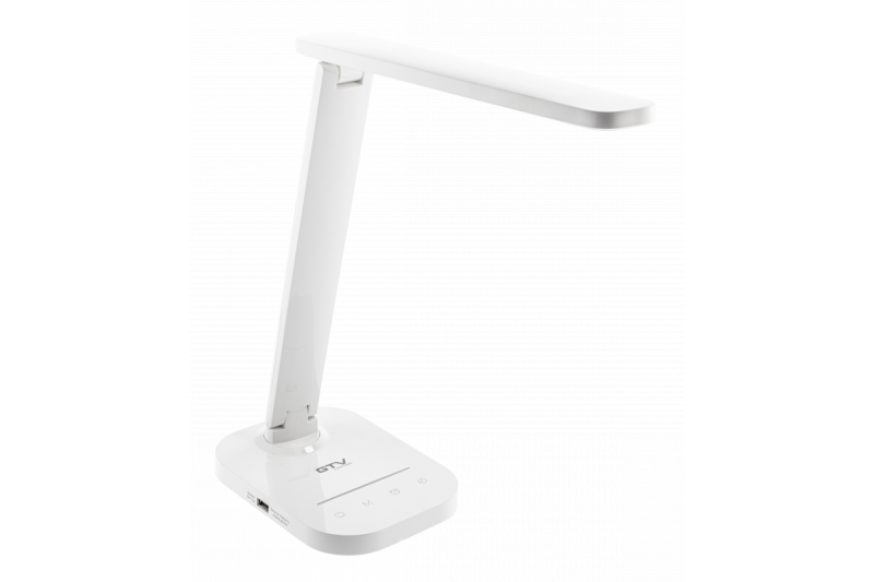 Lâmpada de secretária Decor Gale 8 W 550lm AC220-240V 5-CCT 10 níveis de regulação PF>0 5 RA>80 branco 1208962486