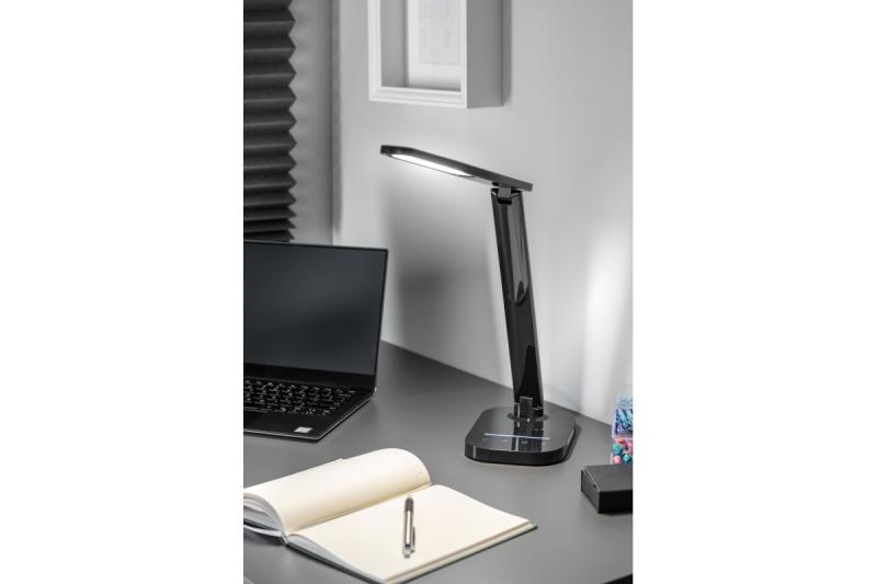 Lâmpada de secretária Decor Gale 8 W 550lm AC220-240V 5-CCT 10 níveis de regulação PF>0 5 RA>80 preto 1208962487