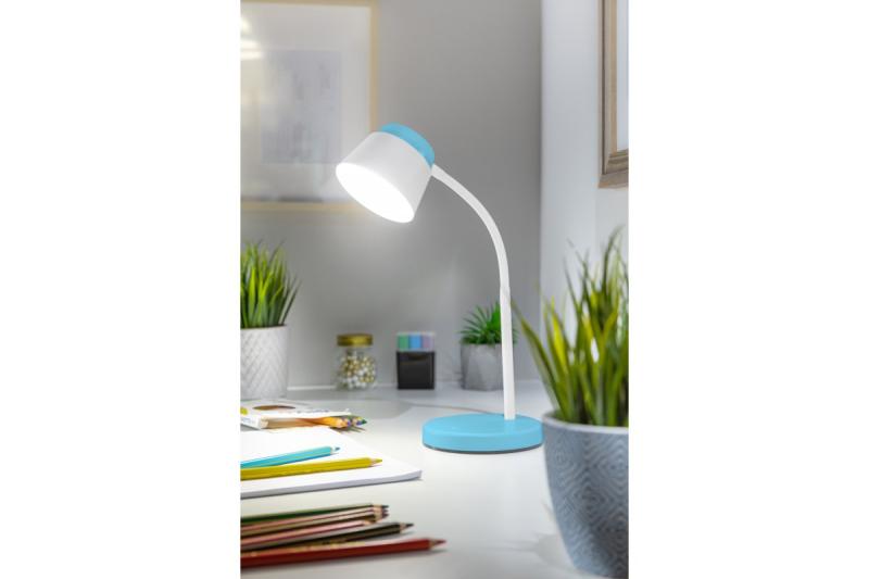 Luminária de Mesa Decorativa Helin 6W 350lm AC220-240V 3-CCT PF> 0,5 RA>80 Azul 1208962493