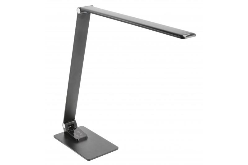 Lâmpada de Mesa Decorativa Loneos 12W 700lm AC220-240V 3-CCT Dimerizável em 5 Etapas RA>80 USB Preta 1208962502