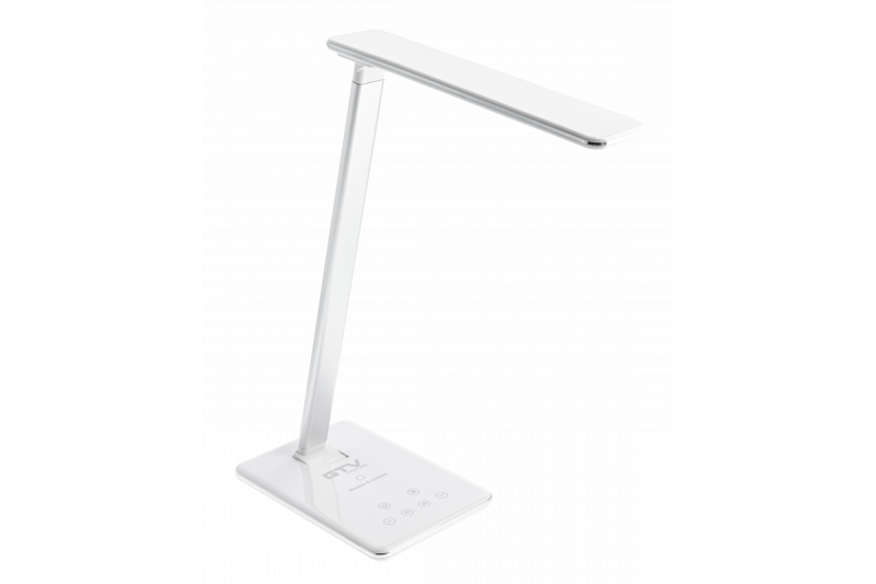 Luminária de Mesa Decorativa Tritton 6W 340lm AC220-240V 4-CCT Carregamento Sem Fio USB PF>0,5 RA>80 branco. 1208962517