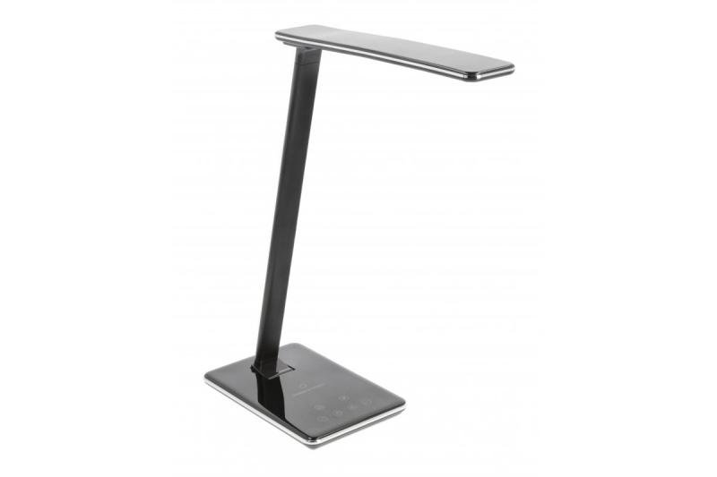 Lâmpada de Mesa Decorativa Tritton 6W 340lm AC220-240V 4-CCT Carregamento Sem Fio USB PF>0,5 RA>80 preto 1208962518