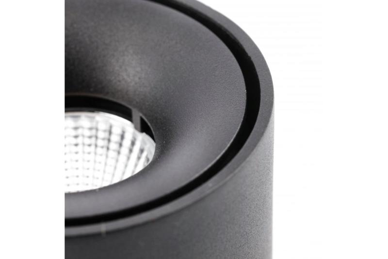 Armatura LED de Decoração BIANCO 8W 680lm AC220-240V 50/60 Hz PF>0,9 Ra≥80 IP20 IK06 36° 4000K redonda preta. 1208962672