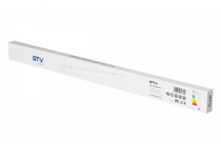 Decoração de LED luminária suspensa LIVIA 40W 3600lm AC220-240V 50-60Hz 100° RA>80 IP20 AL/PC 4000K 120cm preto. 1208962913