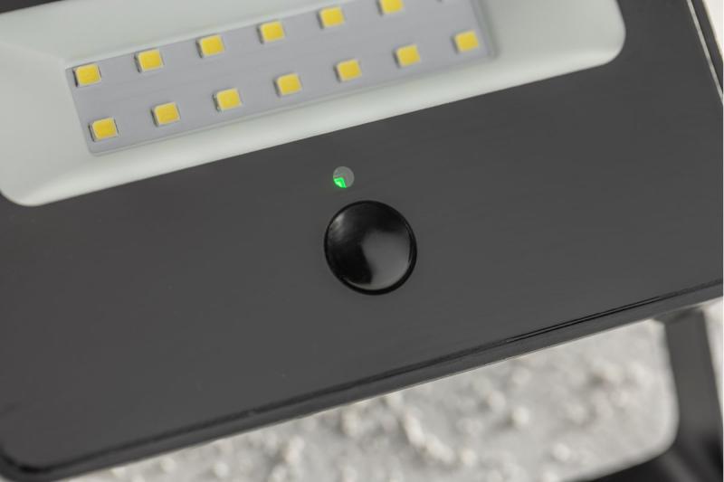 Solar LED floodlight LUMOS, with motion sensor, 10W, 850lm, 6400K, IP65, 120°, solar panel, 3y 1208962938