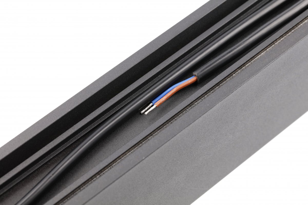 Luminária linear LED Decor LUNA-A 40W 3200lm AC220-240V 50-60Hz 100° RA>80 PF>0,9 AL/PC 4000K 120cm preta. 1208962939 - Productafbeelding 2