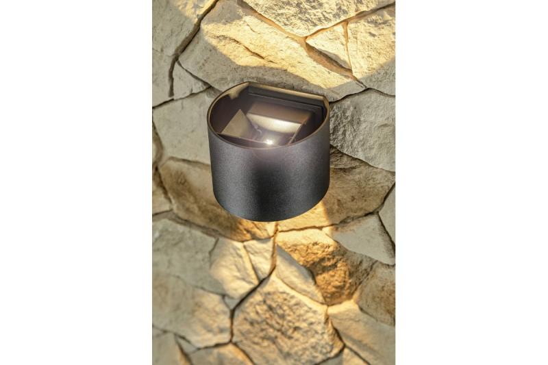 Decor MISSOURI-O LED lamp 7W 540lm AC220-240V 50/60 Hz PF>0.5 Ra≥80 IP54 IK08 4000K round black 1208962996