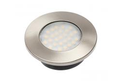Conjunto de iluminação de cozinha Decor Barri com 3 spots embutidos redondos, luz quente branca 1208963014.