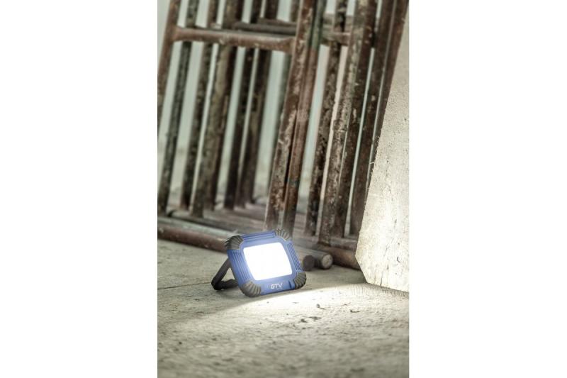 LED floodlight ONYX 20W, 1600lm, USB 5V / 1A, RA> 80, IP54,120 °, 6400K, blue 1208963090