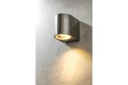 Armatura de Fachada Decorativa com Tráfego Unidirecional TIAGO GU10 MÁX. 35W IP54 AC220-240V 50/60Hz aço inoxidável. 1208963203