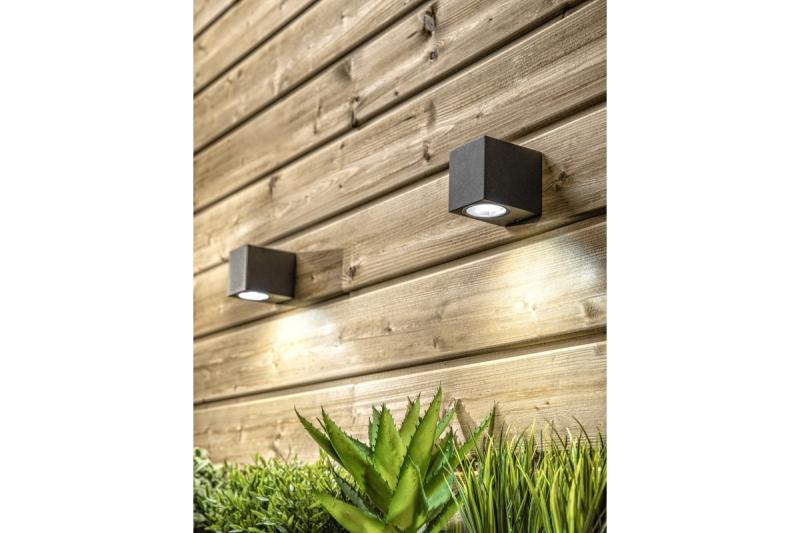 Decor Facade liminaire unidirectional TIAGO KW GU10 MAX.35W IP54 AC220-240V 50/60Hz black 1208963206