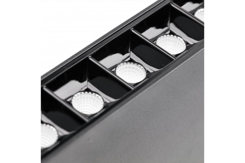 Decor LED suspended luminaire VILANA 42W (30W+12W) 4000K RA>80 220-240VAC 48/120° UGR<19 120cm black 1208963237