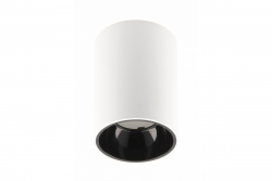 Luminária de Teto Decorativa ARIES PC 73x105mm IP20 máx 20W redonda branca/preta. 1208963818