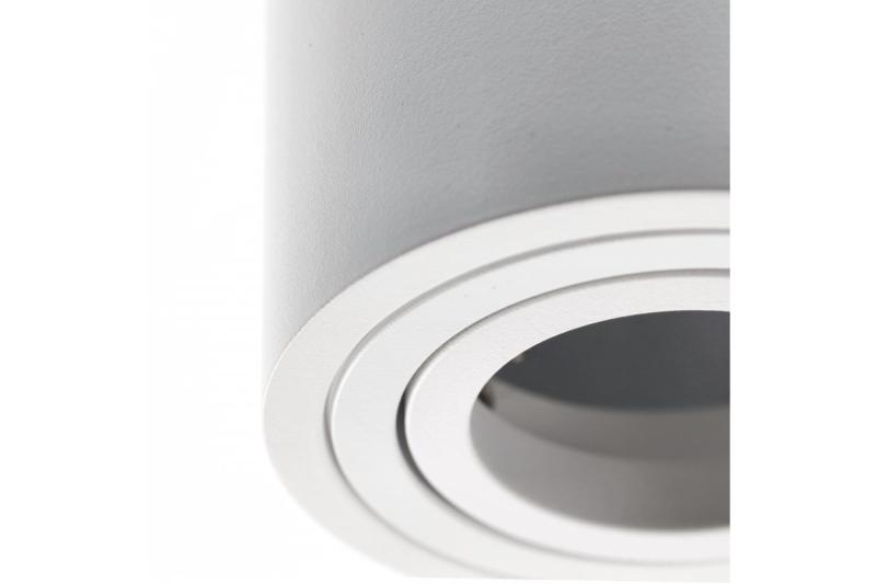 Luminária de Teto Decorativa AVEIRO DUO alumínio 160x80x85mm IP20 máx 20W*2 redonda branca. 1208963827