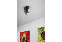 Luminária de Teto Decorativa BLINK AC220-240V 50/60 Hz GU10 máx. 20W IP20 simples preta. 1208963840