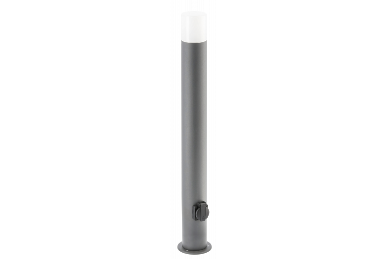 Decor CORTA-P 80 garden lamp E27 MAX.25W IP44 AC220-240V 50-60Hz socket max. 3000W bollard graphite 1208963864