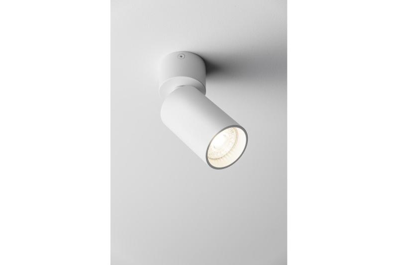 Armatura de Teto Decorativa FARGO MINI alumínio 56x150mm IP20 máx 20W redonda branca. 1208963879