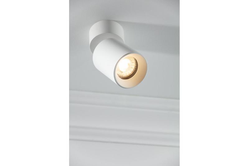 Luminária de Teto Decorativa FARGO 2 alumínio 70x166mm IP20 máx 20W redonda preta. 1208963881