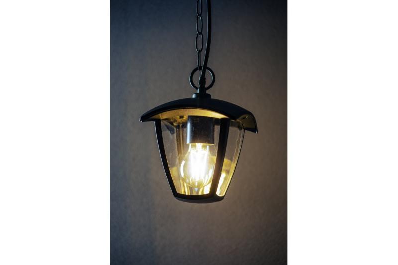 Decor Garden fixture suspended MARINA-H E27 MAX.20W IP54 AC220-240V 50-60Hz black 1208963930