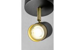 Luminária de Teto Decorativa ORIO alumínio 11.6x5.6x11.5 IP20 1*Gu10 máx. 50W redonda preta. 1208963969
