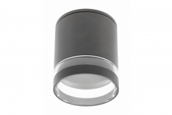 Decoração Luminária de Teto RIVEN alum 102x120 IP54 MÁX.35W redondo grafite. 1208963984
