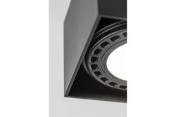 Montagem de teto Decor SAKURA alum. 120x120x85 IP20 ES111 GU10 quadrado preto 1208963991