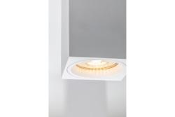 Lâmpada Decorativa de Superfície SENSA MINI em alumínio 70x70x115 IP20 máx 50W com caixa quadrada branca. 1208964014