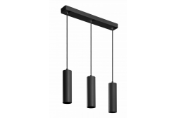 Decoração Luminária Suspensa TRESOS II 3xGU10 alumínio IP20 máx. 3x20W preto. 1208964030