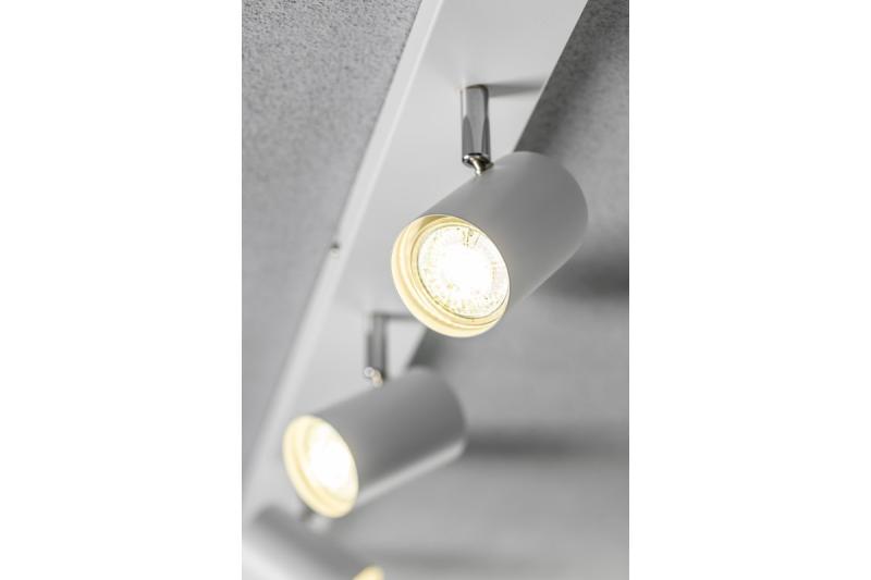 Decor Ceiling luminaire VENETO IP20 max. 20W 4 x GU10 round white 1208964041