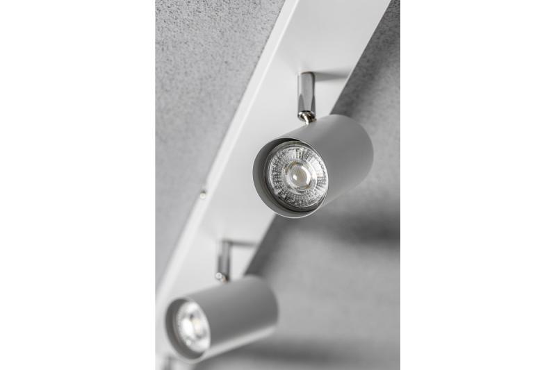Decor Ceiling luminaire VENETO IP20 max. 20W 4 x GU10 round white 1208964041