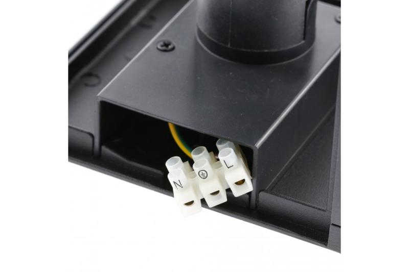 Decor Garden fixture VENTANA-AU E27 MAX.20W IP54 AC220-240V 50-60Hz upper sconce straight black 1208964048