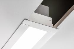 Kader de montagem embutida do luminária LUNA 120 cm branco. 1208965298