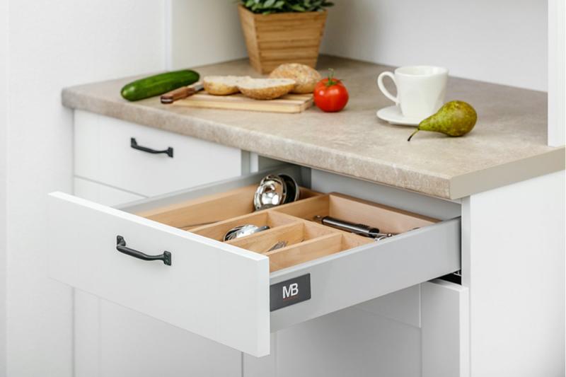 Decor Cutlery Tray Kitchen Adjustable Insert for 600-1000mm Cabinets 1208966291