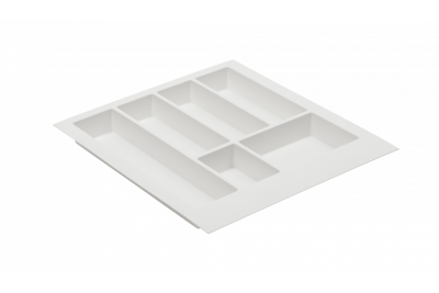Decor Cutle Bandeja para Talheres Inserção para Gaveta de Cozinha 500 Branco 1208966375