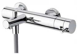 Waterevolution Flow misturador termostático para banheira com conjunto de duchas de mão PVD Ouro Claro T130TWGE