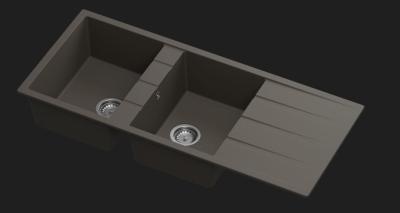 GraniteMy Universal piastras Amostra de cor de Quartzo Granito Cafe 1208967248
