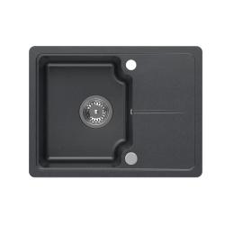 Quadri Kendal antracite granito pia 58x44cm com escorredor 1208967403