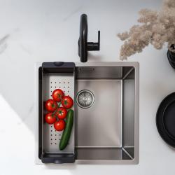 Pure.Sink Prestige cuba adicional para pia de cozinha em aço inoxidável PPGCL40-02