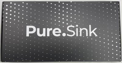 Pure.Sink Elite Steel Stream-S torneira de cozinha PVD Ouro Escovado com bica extensível PS8045-60