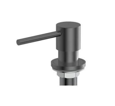Dispensador de Sabão Embutido Pure.Sink Elite Steel Shine PVD Gun Metal, recarregável por cima PS9010-61