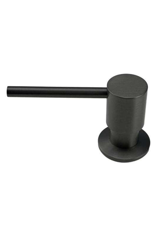 Pure.Sink Elite Steel Shine built-in soap dispenser PVD Gun Metal, refillable from above PS9010-61
