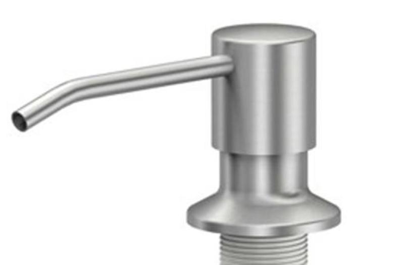 Quadri Manchester Dispensador de Sabão Embutido em Aço Inoxidável - Recarregável por Cima 1208967655