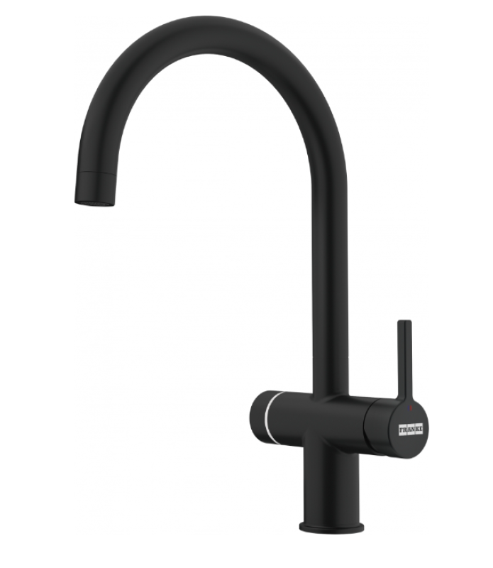 Franke Maris waterhub 7L boiler 3-1 com torneira eletrônica de água fervente Touch, preto fosco 160.0713.604