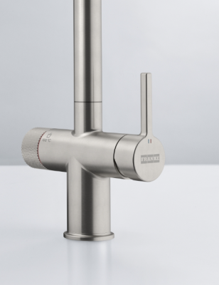 Franke Maris water hub 4L caldeira 3-1 com torneira de água fervente mecânica Twist em aço inoxidável com conjunto de mistura waterhub 1208967858