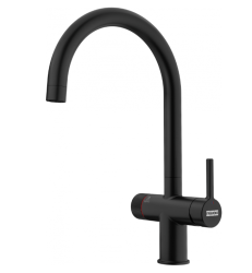 Franke Maris water hub 4L boiler 3-1 com torneira de água fervente mecânica Twist, preto fosco 160.0705.411