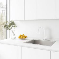 Franke Lina Torneira de Cozinha Polar White Branca com Ducha Extraível 115.0626.081