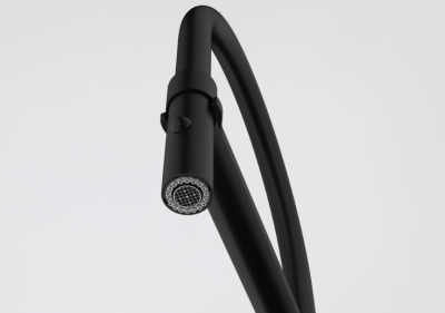 Franke Icon Misturador de Cozinha Monocomando com Ducha Flexível, Preto 115.0690.598