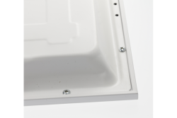 Luminária G-TECH LED BROS, placa traseira, 60x60cm, 4000K, 40W, 4000lm, AC220-240V, PF>0,9, IP44, caixa com 8 unidades