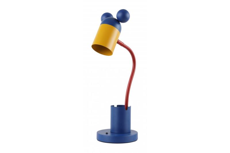 Lâmpada de mesa MOUSE, 5495, max.250V, 50/60Hz, 1*E27, max.25 W, dia.8 cm, IP20, marinho/amarelo