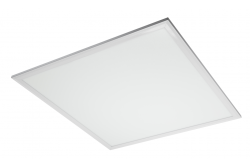 Luminária LED MODULAR, placa traseira, 60x60cm, 3000K, 40W, 4800lm, AC220-240V, PF>0,9, IP20, 5y